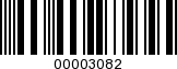 Barcode Image 00003082