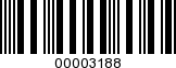 Barcode Image 00003188