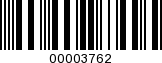 Barcode Image 00003762