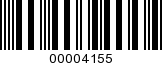 Barcode Image 00004155