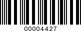Barcode Image 00004427