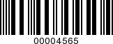 Barcode Image 00004565