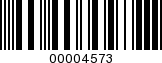 Barcode Image 00004573