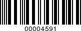 Barcode Image 00004591