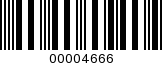 Barcode Image 00004666