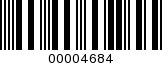 Barcode Image 00004684