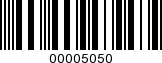 Barcode Image 00005050