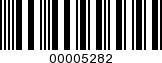 Barcode Image 00005282
