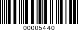 Barcode Image 00005440