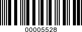Barcode Image 00005528
