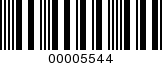Barcode Image 00005544