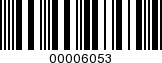 Barcode Image 00006053