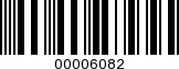 Barcode Image 00006082