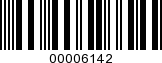 Barcode Image 00006142