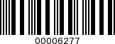 Barcode Image 00006277