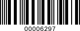 Barcode Image 00006297