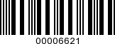 Barcode Image 00006621