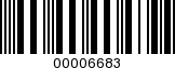 Barcode Image 00006683