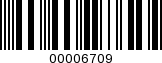 Barcode Image 00006709