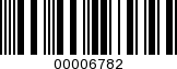 Barcode Image 00006782