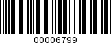 Barcode Image 00006799