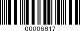 Barcode Image 00006817