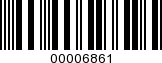 Barcode Image 00006861