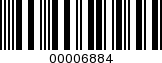 Barcode Image 00006884