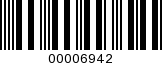 Barcode Image 00006942