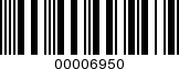 Barcode Image 00006950
