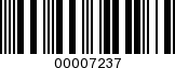 Barcode Image 00007237