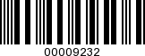 Barcode Image 00009232