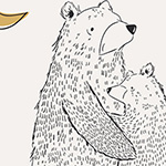 Capsules Pine Lullaby - Bear Hug Panel