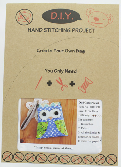Owl Card Pocket Kit