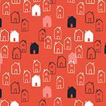 Mori Girls - Houses on Red