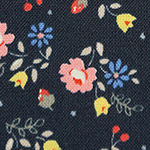 Lighthearted - Small Flowers - Pink on Navy