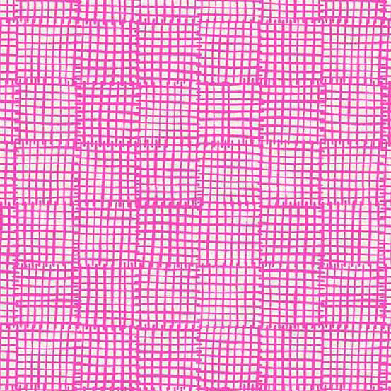 Cats and Dogs - Grid in Pink - Click Image to Close