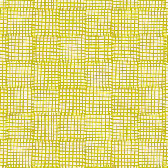 Cats and Dogs - Grid in Yellow - Click Image to Close