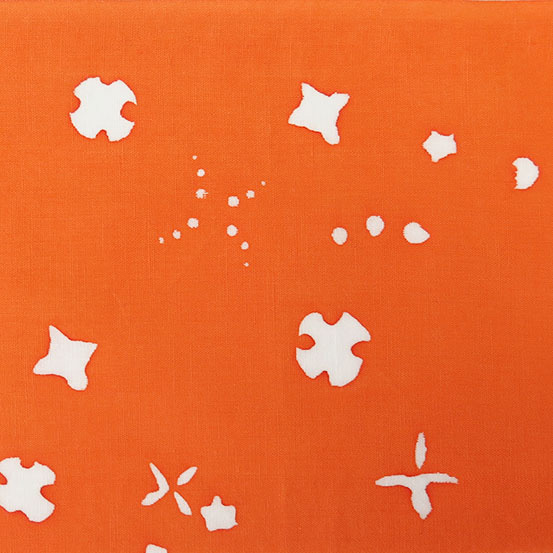 Alison Glass - Chroma - Scatter in Carrot - Click Image to Close