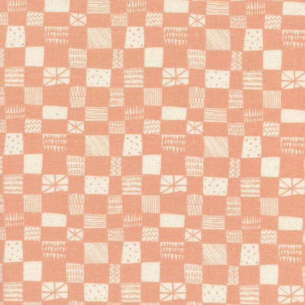 Print Shop - Grid in Peach - Click Image to Close