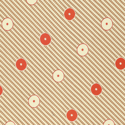 Stonington - Dot Diagonal in Lobster - Click Image to Close