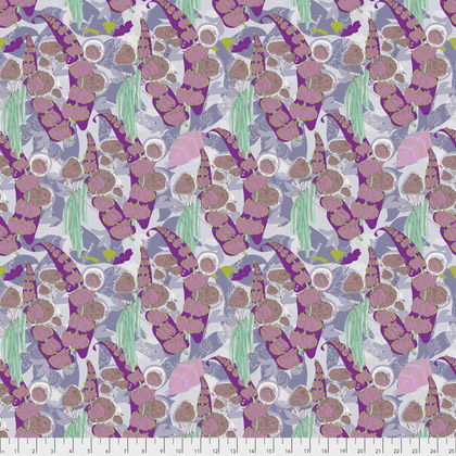 Piecemeal - Troy Gardens in Purple - Click Image to Close