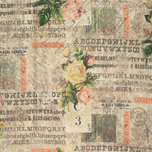 Eclectic Elements - Rose Parcel in Multi - Click Image to Close