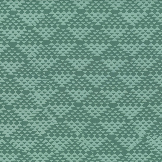 Indah Batiks - Jagged Pattern in Mint - Click Image to Close