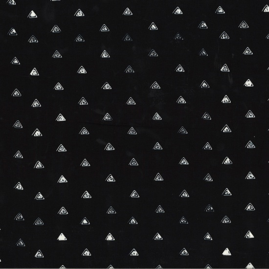 Indah Batiks - Triangles in Zebra - Click Image to Close