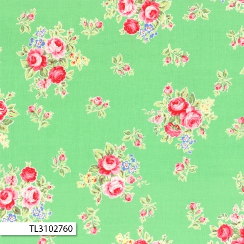 Flower Sugar - Medium & Small Flowers in Green - Click Image to Close