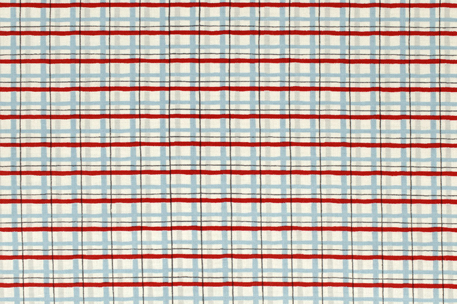 Radiant Girl - Tartan in Blue/Red - Click Image to Close