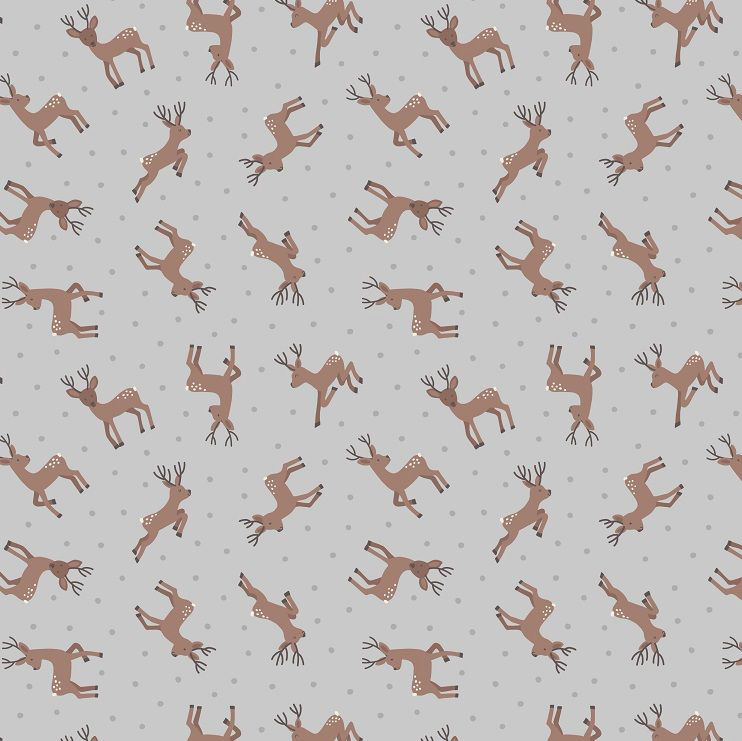 Small Things Country Creatures - Deer in Grey - Click Image to Close