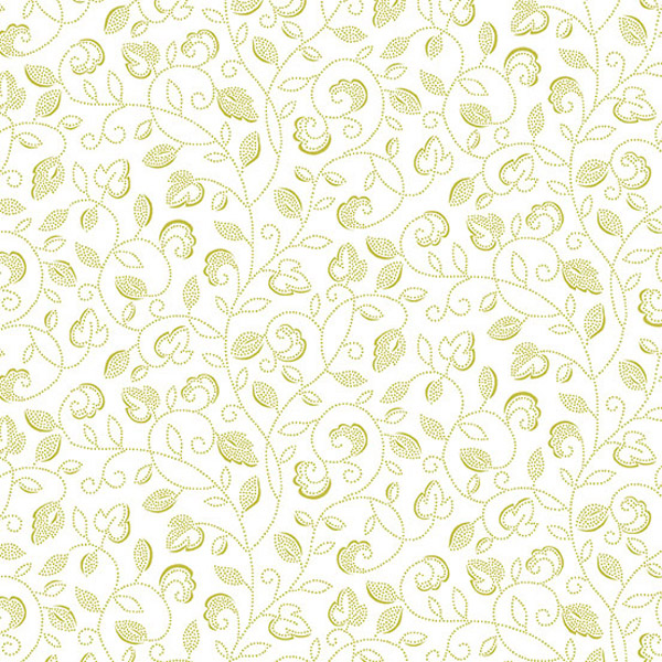 Monsoon - Dotty Scroll in Green - Click Image to Close