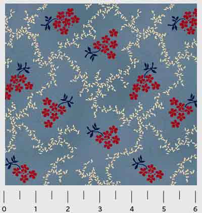 Signature Patriot - Bunches in Blue - Click Image to Close